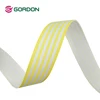 Custom multi color stripe ribbon and black white striped ribbon