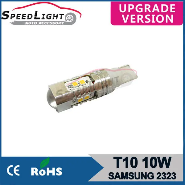 SpeedLight High Brightness 9-30V 10W 15W 20W 30W 50W T10 10W Samsung 2323 LED Car Lamps