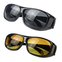 

New Wrap Round Hd Anti Glare Uv Polarized Day Night Vision Sunglasses Night Vision Driving Glasses