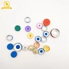 Pharmaceutical aluminium plastic multi-cap and flip off cap