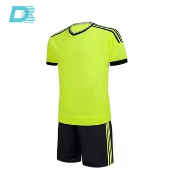 yellow blue football kit