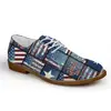 2018 Man Shoes Fashion Fashion Closed Toe Low Heel Men Leather Casual Shoes Dress For Dacing