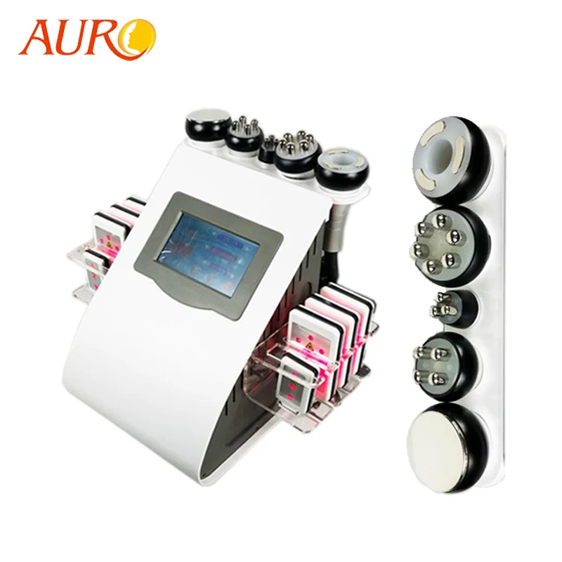 

Au-61B Factory 6 en 1 Cavitation Machine/RF Equipment For Facial and Body, N/a