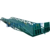 hydraulic manual adjustable loading dock mobile container forklift ramp