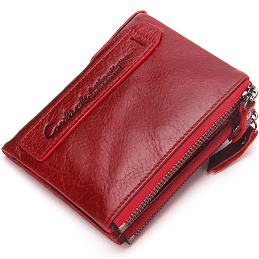 

drop shipping contact's Classical Fashion genuine leather gift bag purse for women, Red