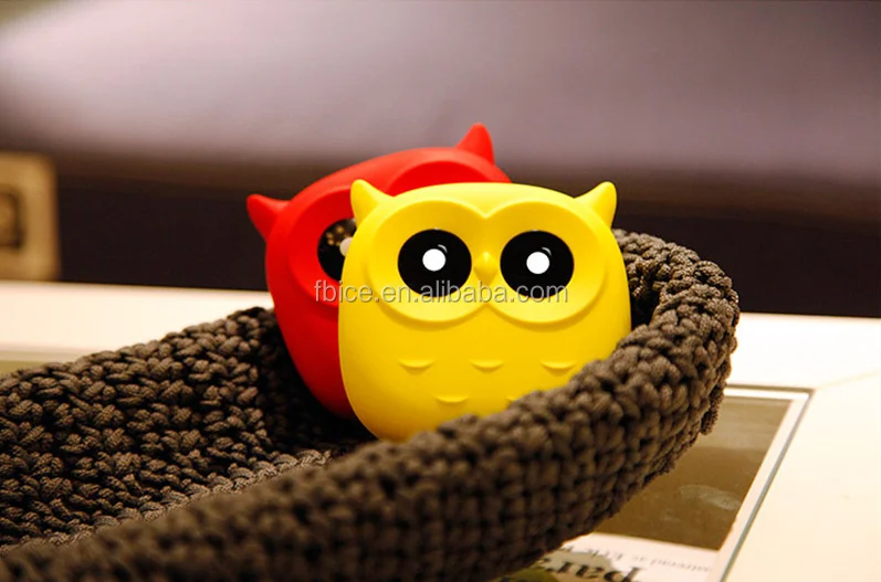 Bank Night Owl 7800mah power bank Emergency charge cute night owl instant mobile phone charger