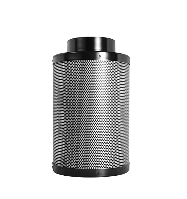 Hvac System Silver 45mm 6inch Height 500mm Activated Carbon Air Filter
