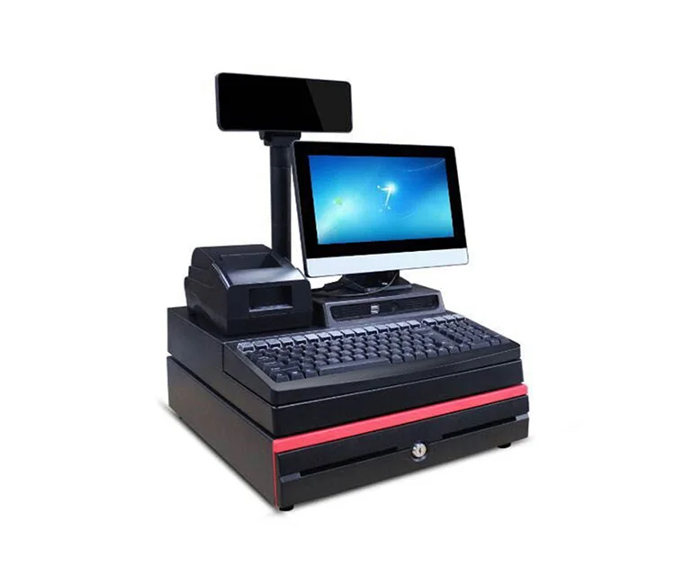 Wd9000e Restaurant Cash Register And Window Tablet Payment Cashier