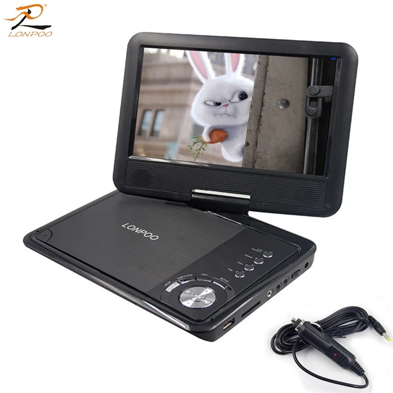 
9 inch carry on DVD Players With TV/Game  (60658189203)