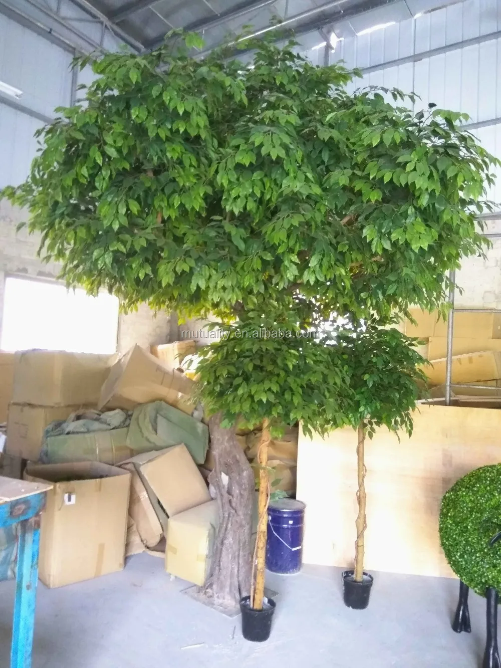 China Wholesale Evergreen Artifical Tree Plastic Tree For Virbrant