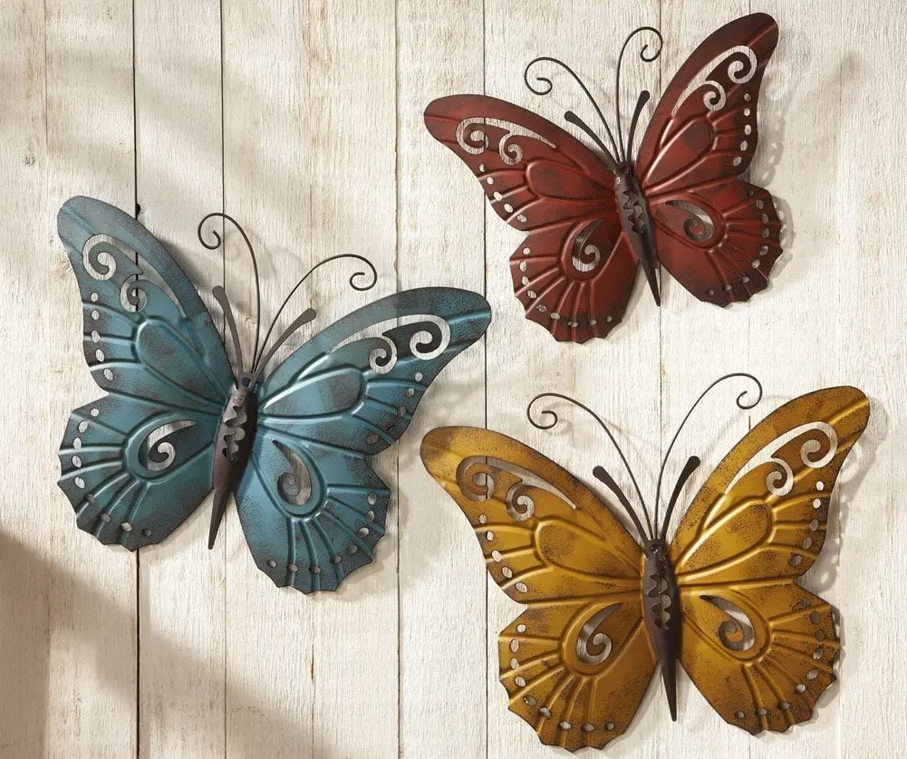Декоративное панно бабочки
