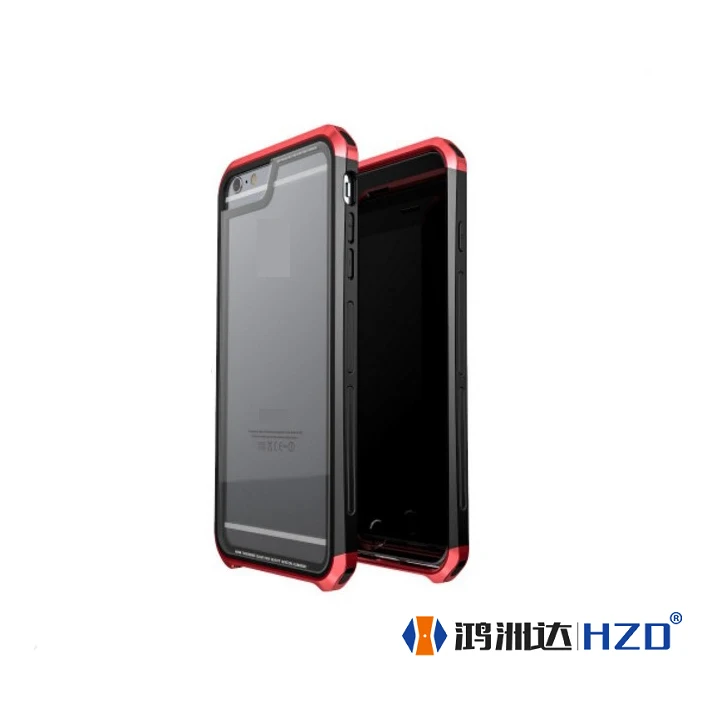 

Luphie Aluminum Metal bumper Case Aluminum Metal Frame + Tempered Glass DOUBLE DRAGON case for iPhone7/7 PLUS iPhone 7 AL-040, Black;purple;golden;blue;red