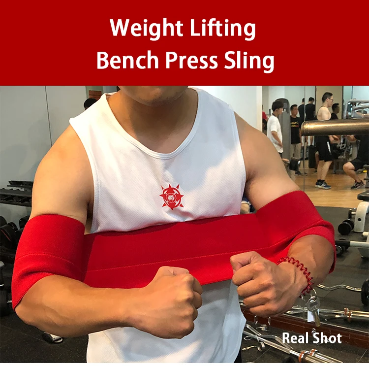 Shiwei9005weightlifting Bench Press Sling Powerful Bodybuilding Push