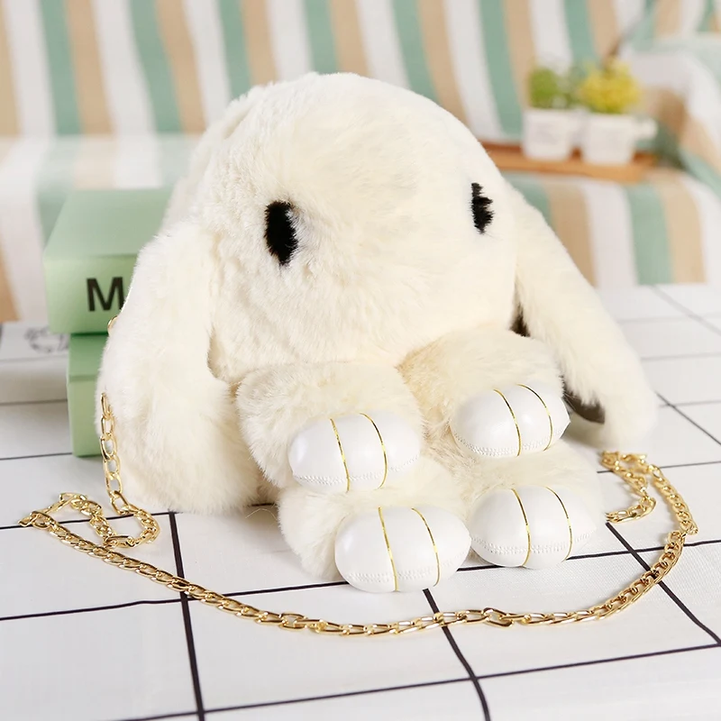 Soft Rabbit Plush Bags Shoulder Bag Cute Buy Shoulder Bag,Plush Toy