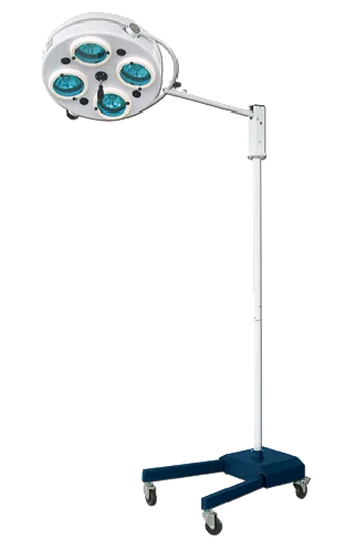 
4 holes mobile exam operating dental halogen lamp 