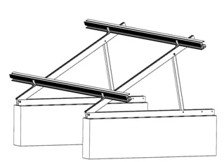 solar panel rack system