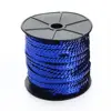 Blue Color Spangle Flat Sequins Paillette Trim Spool String 6mm (1/4 Inch) Sequins