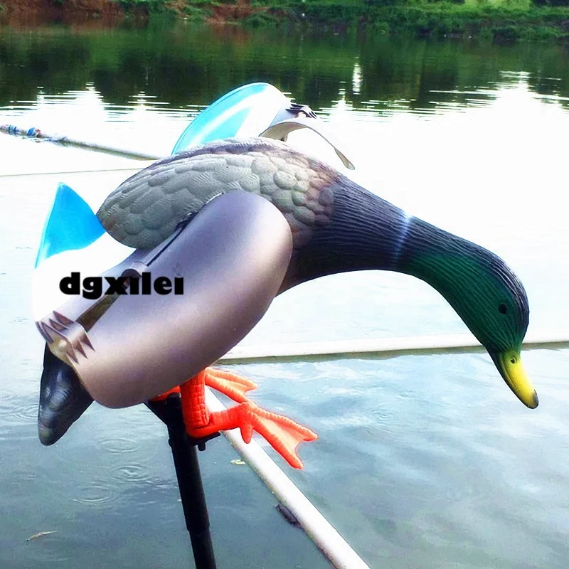 

2019 Wind Spinning Green Head Diver Duck Decoy Wind For Hunting Duck