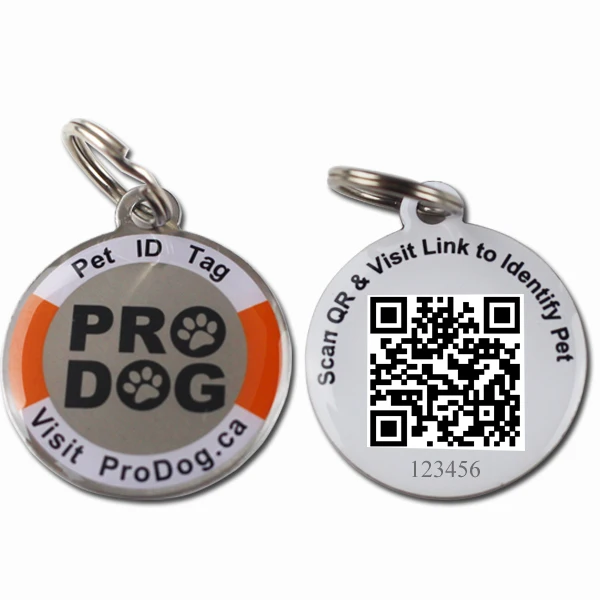 2015 New Arrival Metal Id Dog Tag Pendantqr Qr Code Metal Engraving Pet 