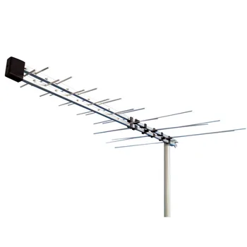 Antenne hdtv d'extérieur 0 - 50 km gain de 40 db fm/vhf/uhf blanche - Vente  de NEDIS - Conforama