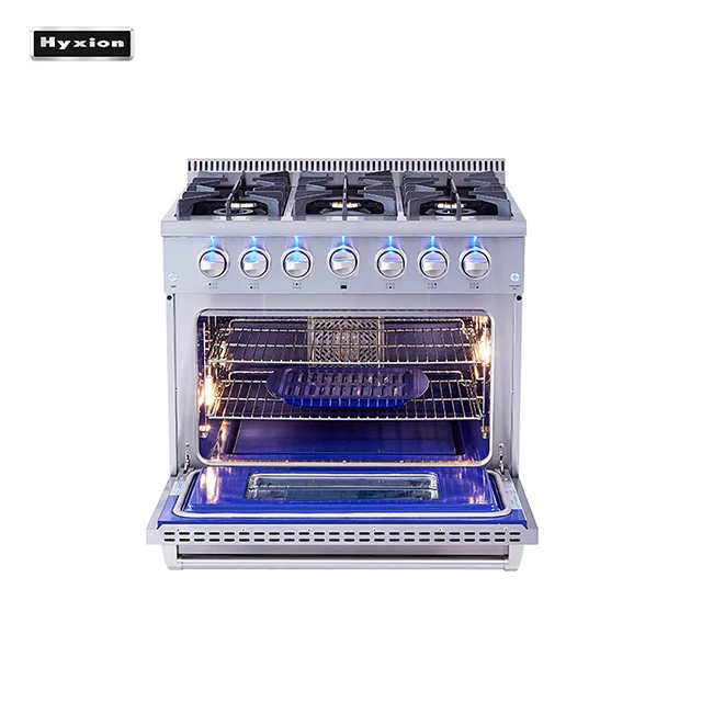 
pakistan top Kitchen appliance stainless gas oven with grill 
