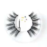 

New design magnetic lashes 5 magnets magnetic eyeliner and eyelash