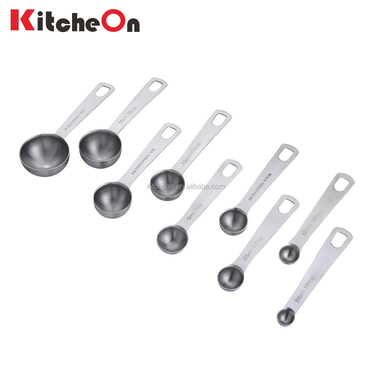 Premium Quality Stainless Steel Measuring Spoons Set of 9 Piece
