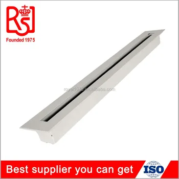 Difusor De Aire Acondicionado De Una Sola Vía De Fábrica Rejilla De Aire Difusor De Ranura Lineal De Aluminio Con