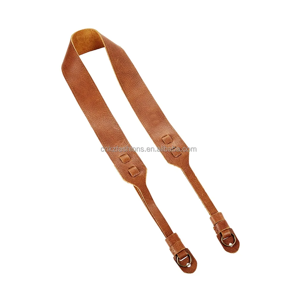 

Dark Brown soft Genuine leather Neck strap dslr vintage leather camera shoulder strap, N/a