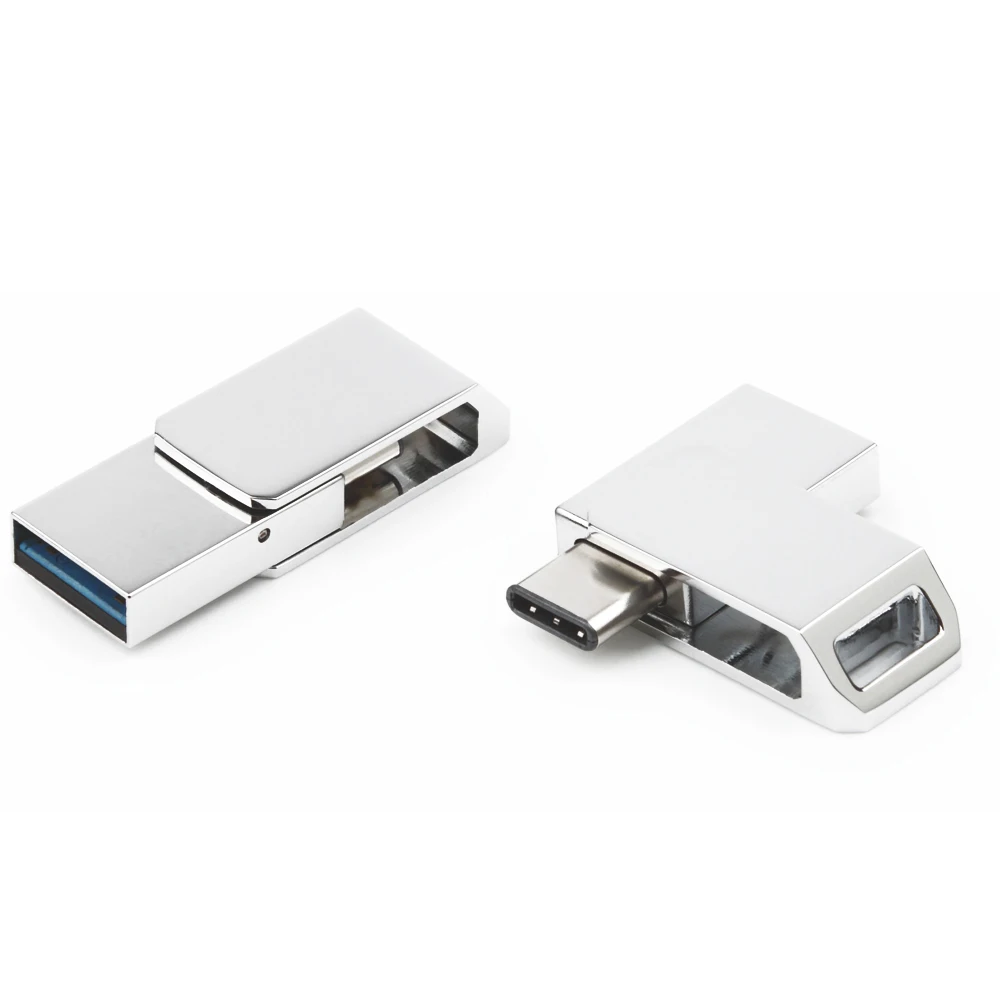 Metal USB Flash Drive USB 3.0 Pen Drive 4GB 8GB 16GB 32GB 64GB Key Chain Pendrive High Speed USB Stick Memory Disk - ANKUX.COM