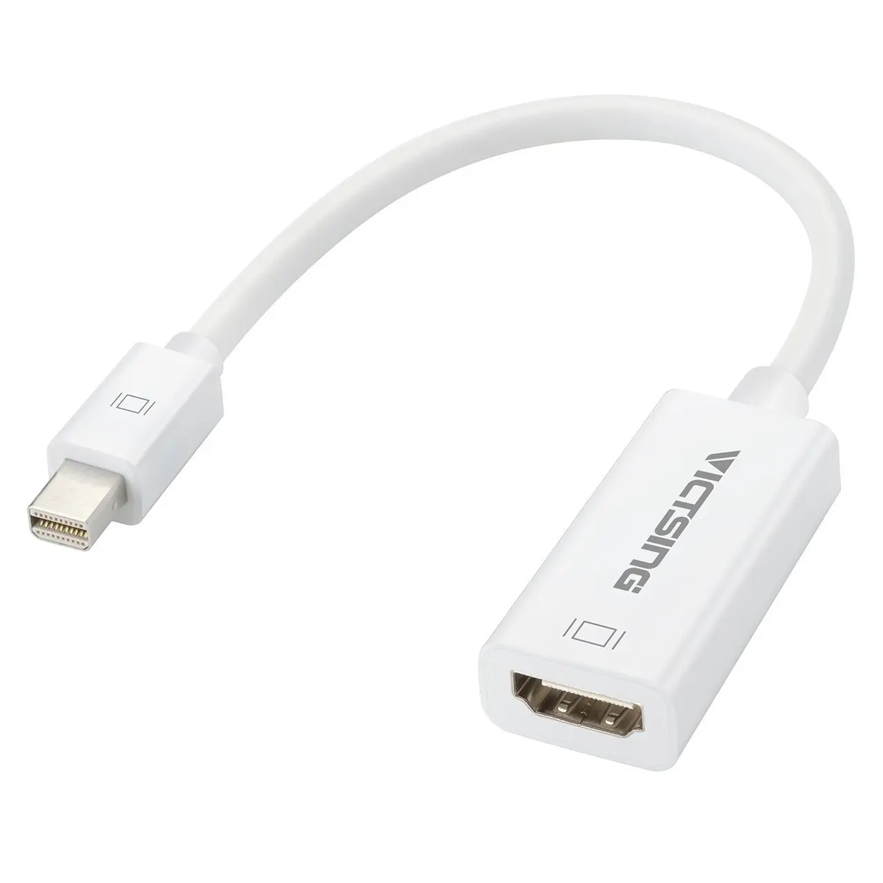 ~6 feet kenable Mini DisplayPort//Thunderbolt to HDMI Cable Mac to TV Video+Audio 1.8m 6ft