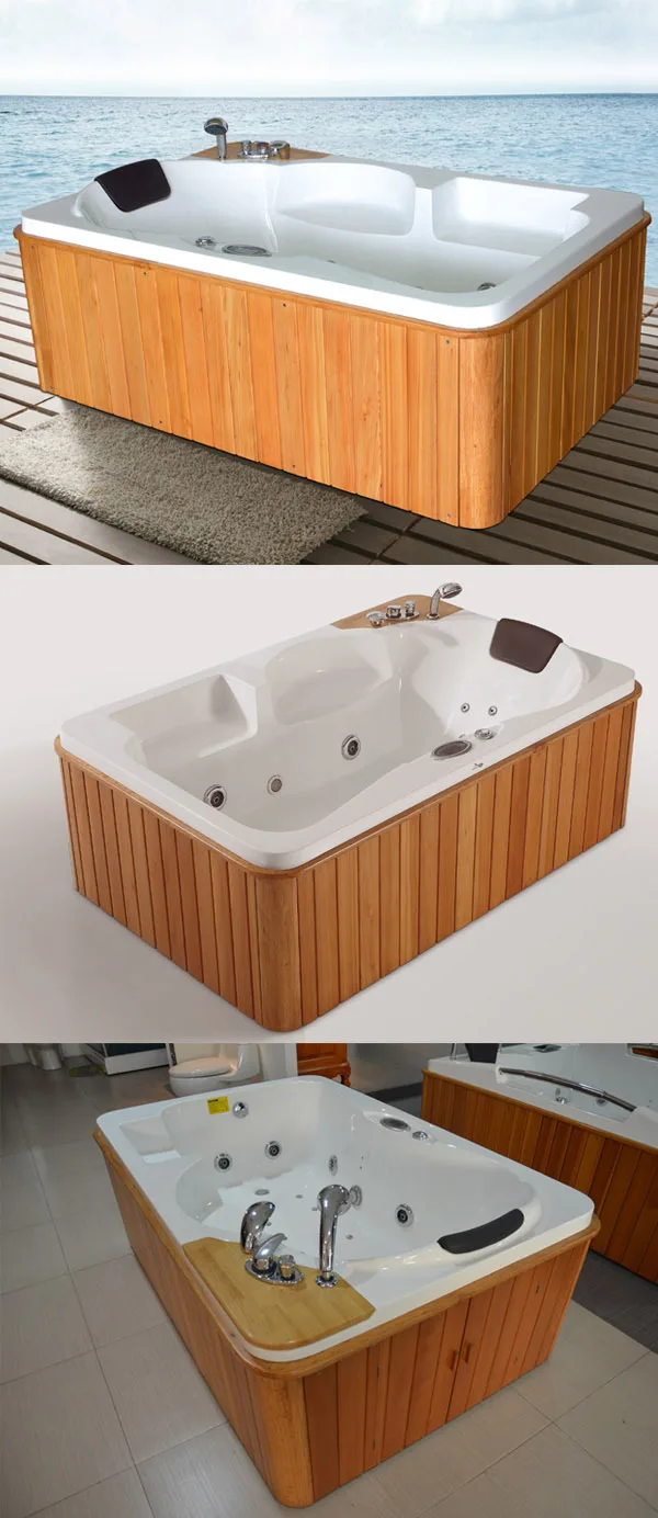 Hsb1625t 1.8meter Length Canadian Spa,Mini Indoor 1 Person Hot Tub