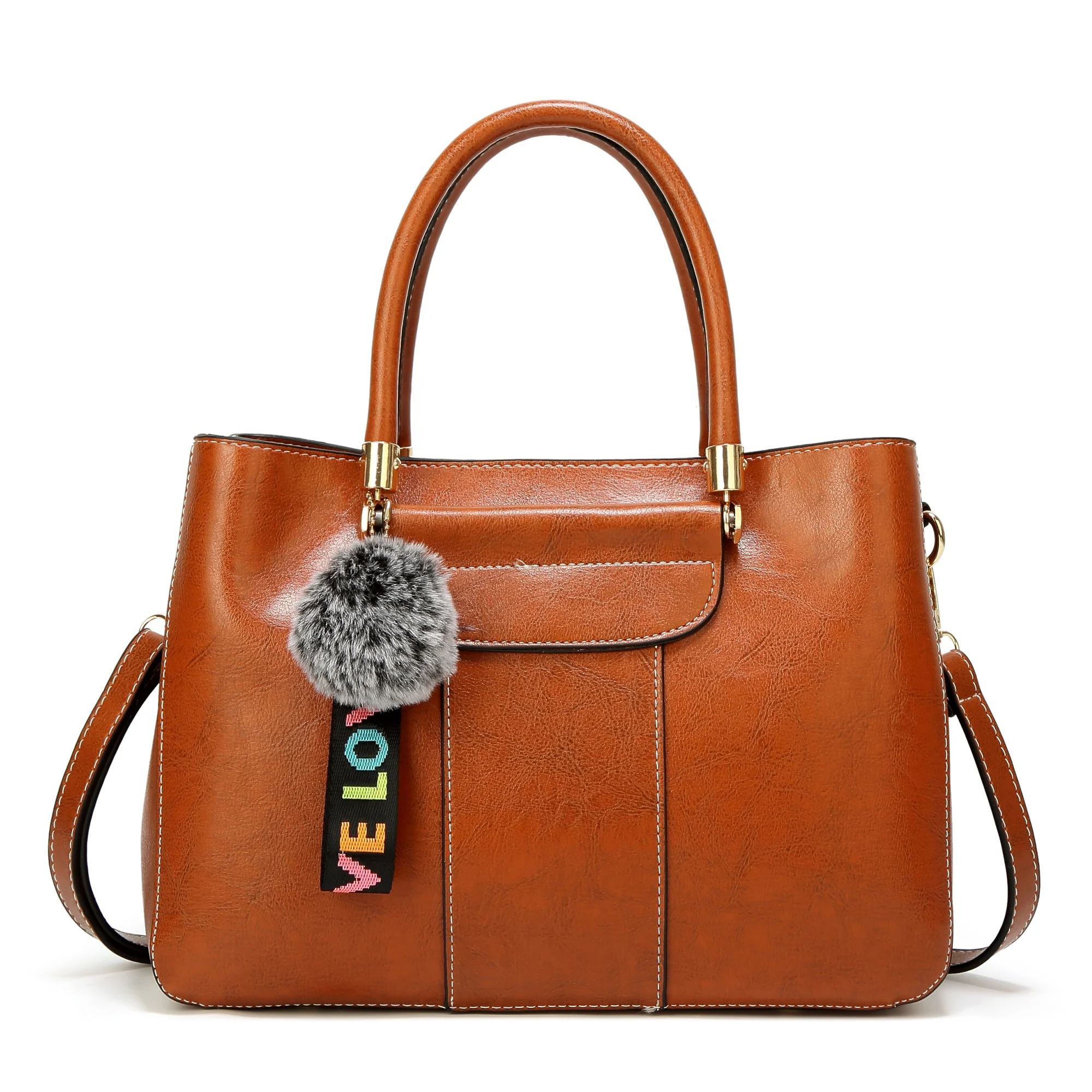 

best selling elegant office ladies handbag tote bag with bottom studs high PU quality bags FS6262, See below pictures showed