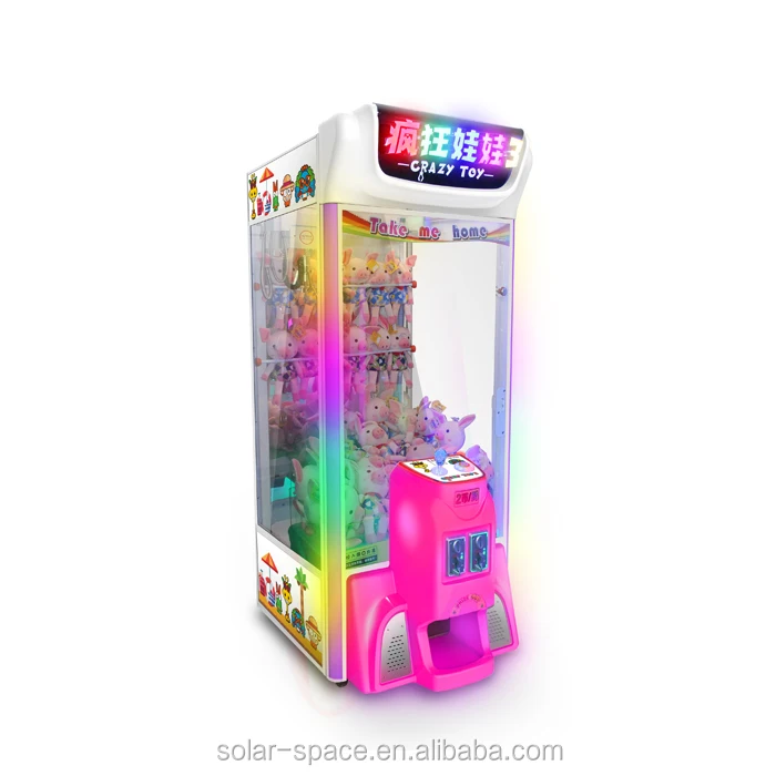 crazy toy 2 claw machine