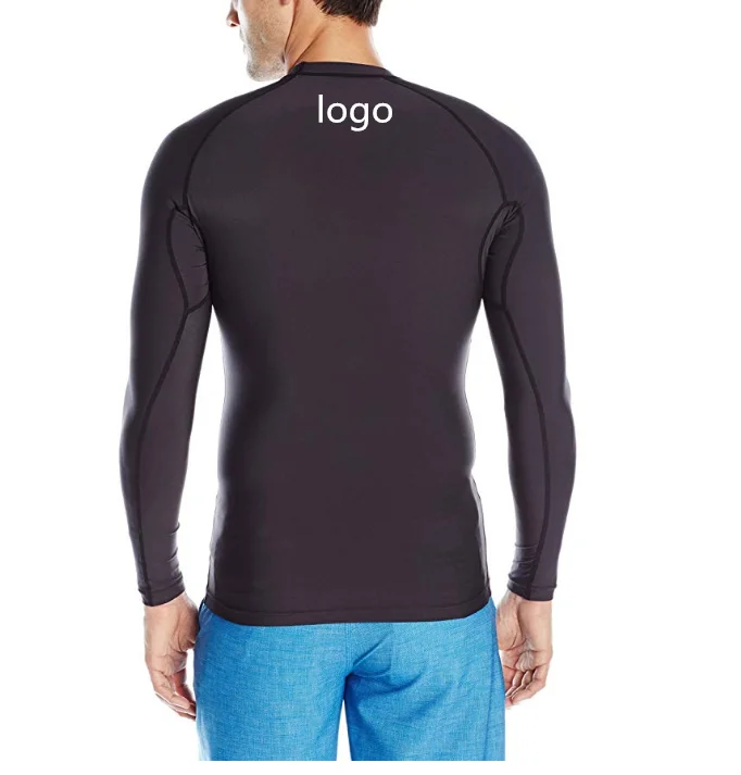 Wholesale Rash Vests Long Sleeved Custom Rash Guard Plain Full Sleeves
