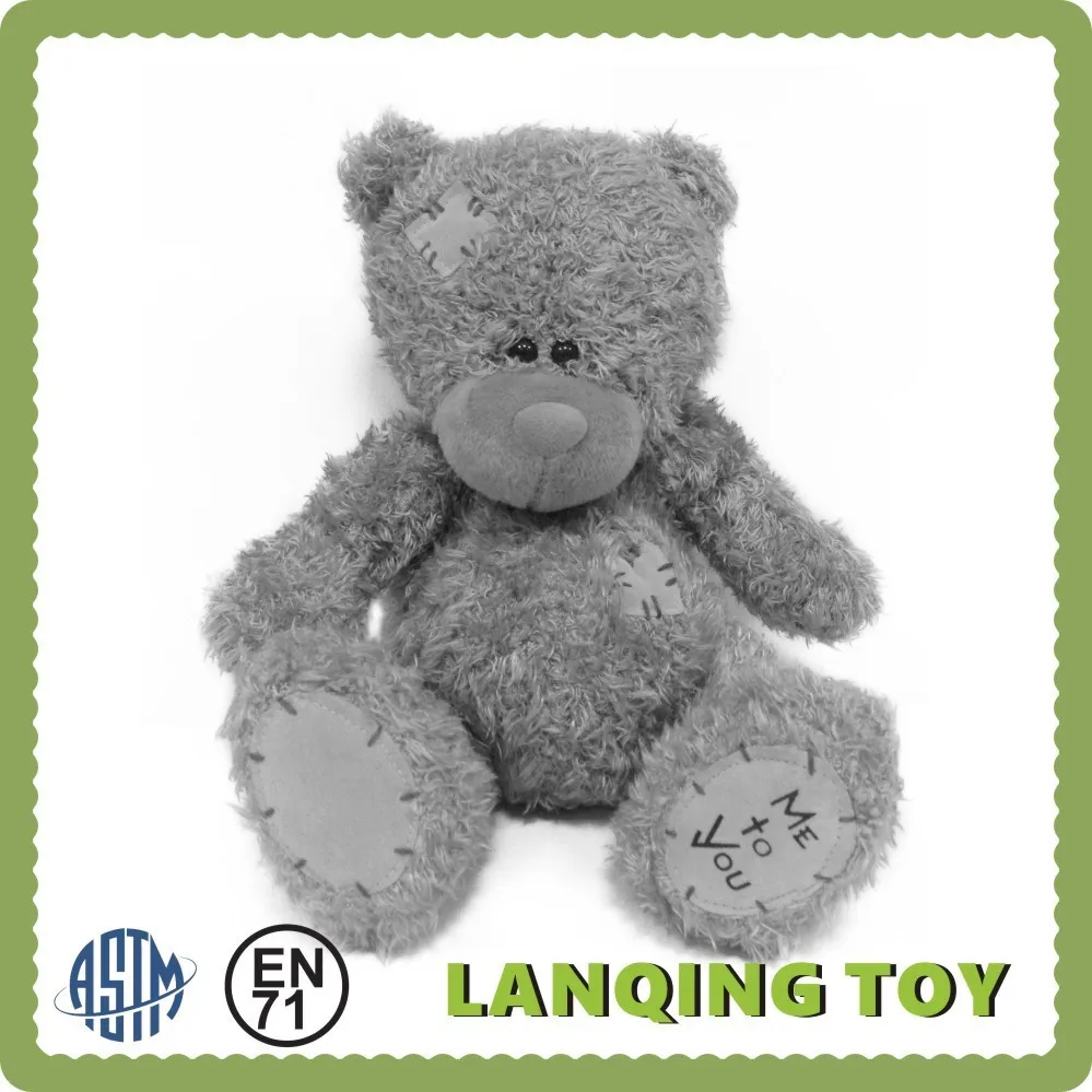 huge grey teddy bear