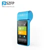 Mobile handheldandroid bus ticketing machine with printer and card reader all in one pos machine