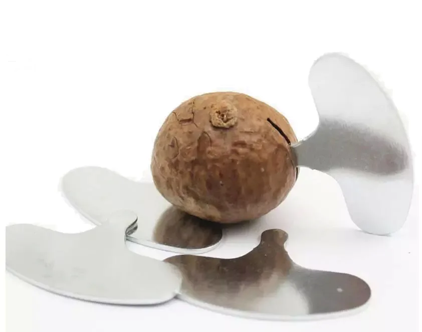 

Portable Nut Cracker Sheller Walnuts MACADAMIA NUTS Metal Key Opener New Device Kitchen Tool