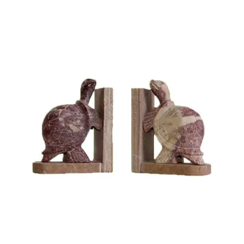 Hot Sale Creative Decorative Style Turtle Animal Bookends Book