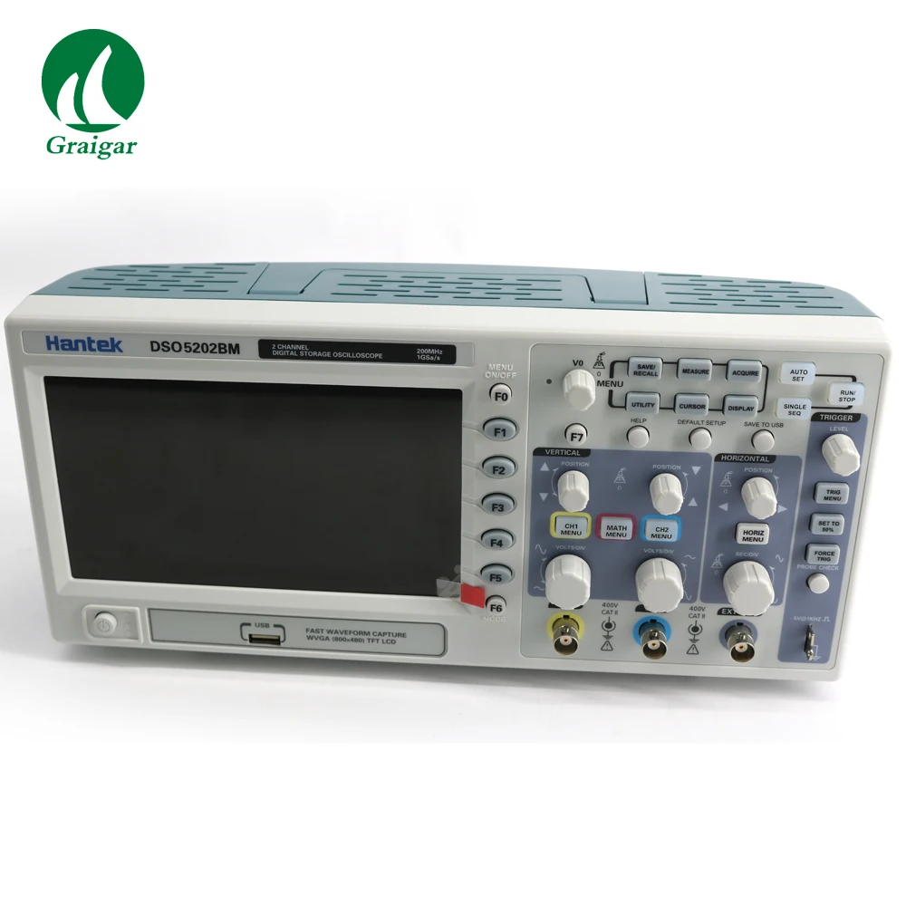 New Dso5202bm Digital Automotive Oscilloscope Usb Lcd Display Benchtop