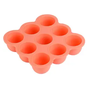 Image of Custom Silicone Ice Cube Tray,Food Storage Tray,Silicone Baby Food Freezer Storage Tray
