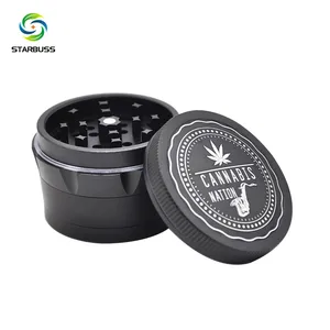 Drum Shape Design 4 Pieces Tobacco Grinder Weed Herbal Grinder Customize Logo