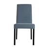 Multifunctional New style metal restaurant cheap stackable pu leather hotel dining chair