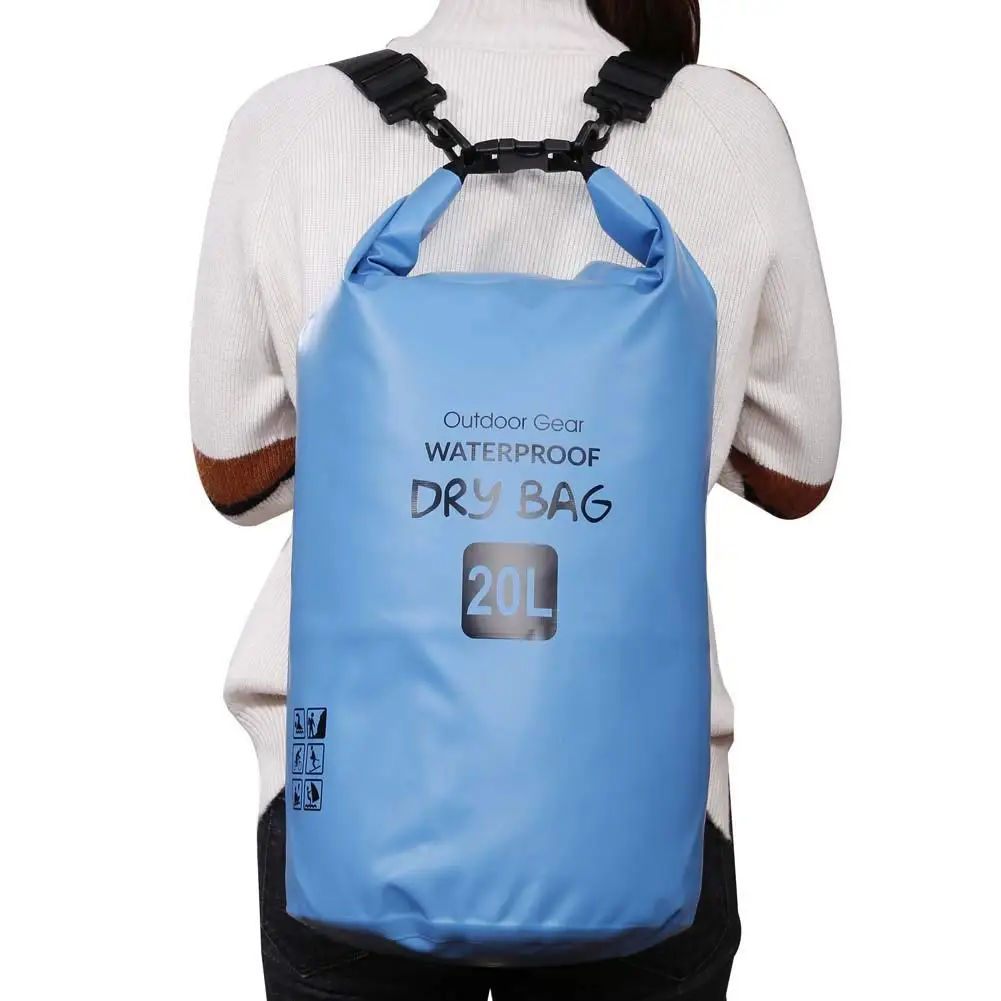 

Outdoor Wholesale custom logo backpack floating waterproof dry bag for swimming drifting, Black, pink, blue, green and customize