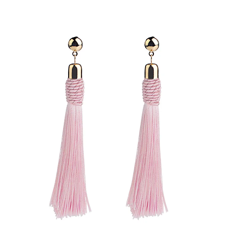 

Tassel Dangle Earrings Bohemian Fringe Drop Earrings Gifts for Women