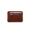 2018 New style genuine leather card purse Ultra-thin Crazy horse leather custom card pack