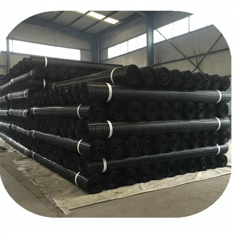
PP Biaxial Geogrid with high tensile strength of 40kN 