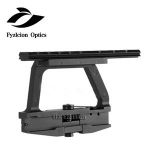 Tactical Ak Kalashnikov Ak-47 Mount Side Locker QD Picatinny Telesope Rail Scope Mount Sight Steel Mount RL2-0022