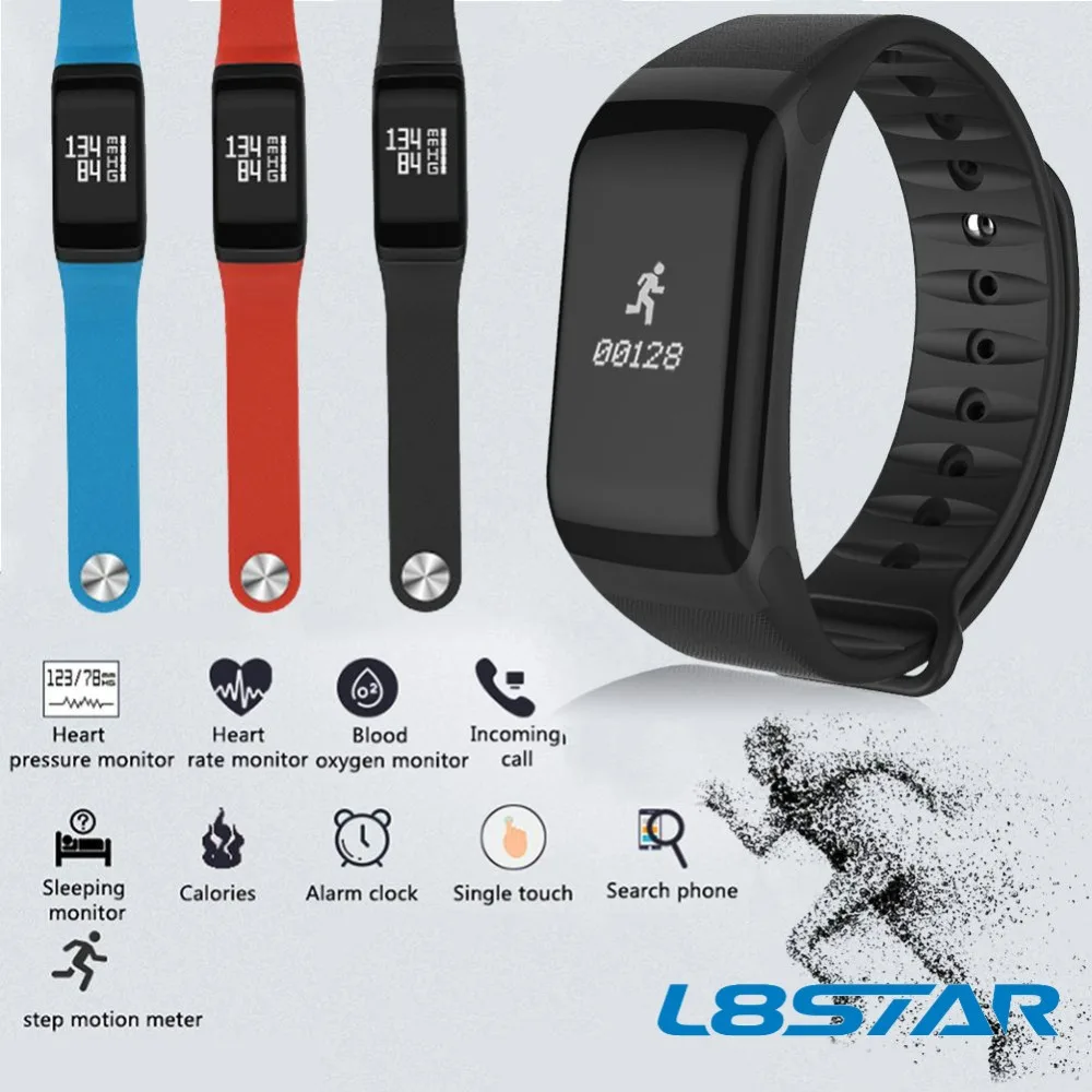 L8star R3 fitness tracker mit herzfrequenz und blutsauerstoffsättigung