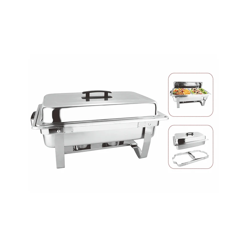 
indian chafing dish with fuel burner,Rectangle stainless steel chaffing dish stove 